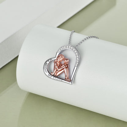 Being Eagle™ Mother Daughter Necklace